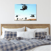 UH-60 Blackhawk-Hubschrauber Leinwanddruck (Insitu (Schlafzimmer))