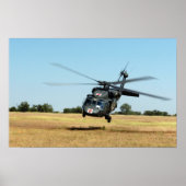 UH-60A Black Hawk Helicopter Poster (Vorne)