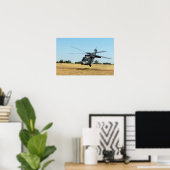 UH-60A Black Hawk Helicopter Poster (Heimbüro)