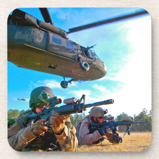 UH-60M BLACK HAWK GETRÄNKEUNTERSETZER (Vorderseite)