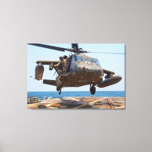 UH-60M BLACKHAWK 24x36 Leinwanddruck (Vorderseite)