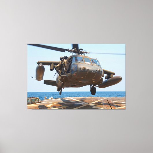 UH-60M BLACKHAWK 40x60 Leinwanddruck (Vorderseite)