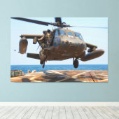 UH-60M BLACKHAWK 40x60 Leinwanddruck (Insitu (Holzboden))