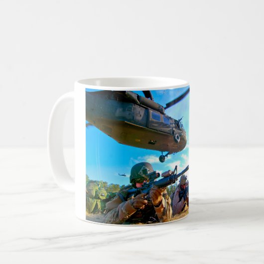 UH-60M BLACKHAWK KAFFEETASSE (Vorderseite Links)