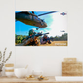 UH-60M BLACKHAWK POSTER (Küche)