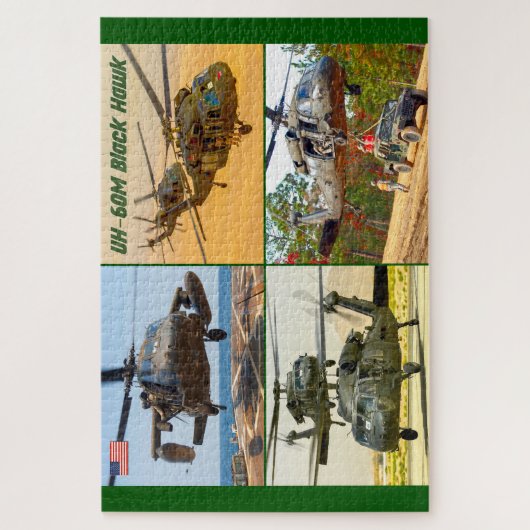 UH-60M SCHWARZHAWK (20x30 INCH) Puzzle (Vertikal)