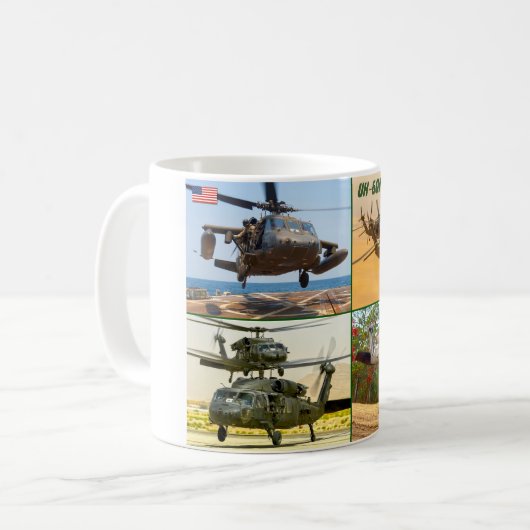 UH-60M SCHWARZHAWK KAFFEETASSE (Vorderseite Links)
