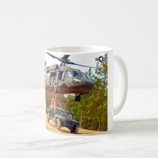 UH-60M SCHWARZHAWK KAFFEETASSE (VorderseiteRechts)