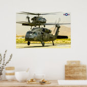 UH-60M SCHWARZHAWK POSTER (Küche)