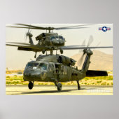 UH-60M SCHWARZHAWK POSTER (Vorne)
