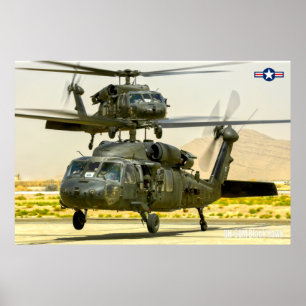 UH-60M SCHWARZHAWK POSTER