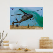 UH-60M SCHWARZHAWK POSTER (Küche)