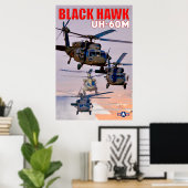UH-60M SCHWARZHAWK POSTER (Heimbüro)