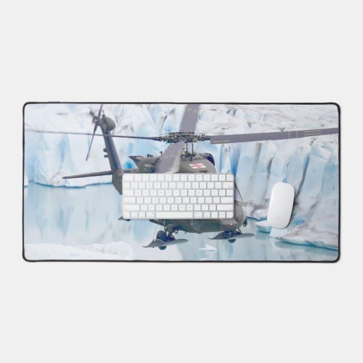 UH-60M SCHWARZHAWK SCHREIBTISCHUNTERLAGE (Tastatur & Maus)