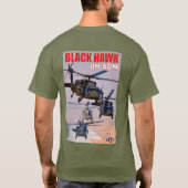 UH-60M SCHWARZHAWK T-Shirt (Rückseite)