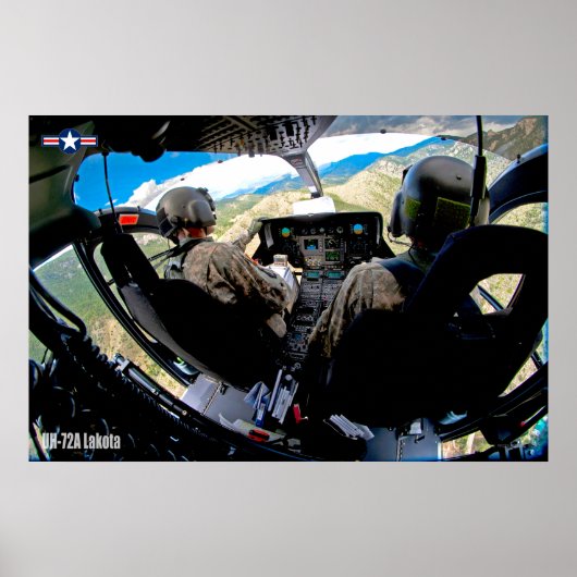 UH-72A LAKOTA COCKPIT POSTER (Vorne)