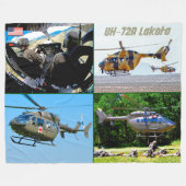 UH-72A LAKOTA FLEECEDECKE (Vorderseite (Horizontal))