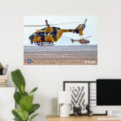 UH-72A LAKOTA POSTER (Heimbüro)