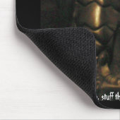 ", Uh, Material, dem Träume von gemacht werden. " Mousepad (Ecke)