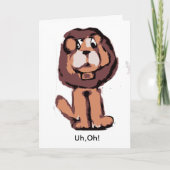 Uh,Oh Karte (Vorderseite)