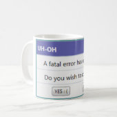 UH-OH-, Tasse (Vorderseite Links)