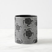 Uhane Honu Hibiskus Batik Hawaiian Turtle Tasse (Zentrum)