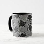 Uhane Honu Hibiskus Batik Hawaiian Turtle Tasse (Vorderseite Links)
