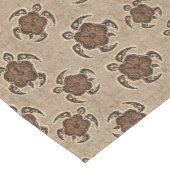 Uhane Honu Hibiskus-Batik-Hawaiianer-Schildkröte Kurzer Tischläufer (Ecke)