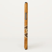 Uhane Honu Imitat-hölzerne hawaiische Schildkröte Case-Mate iPhone Hülle (Hinten/Rechts)