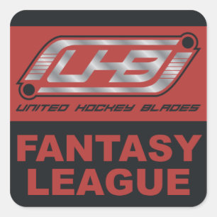 UHB quadratisches Logo Quadratischer Aufkleber