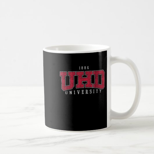 Uhd Institute of Technology Arch Retro for Men Wom Kaffeetasse (Rechts)