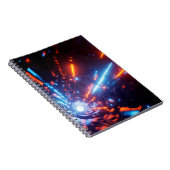 Uhd Wallpaper Laser Light Design Notizblock (Rechte Seite)