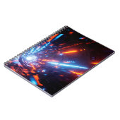 Uhd Wallpaper Laser Light Design Notizblock (Linke Seite)