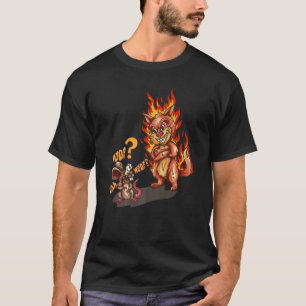 Uhh   Woof  Katze Und Maus  Hund T-Shirt