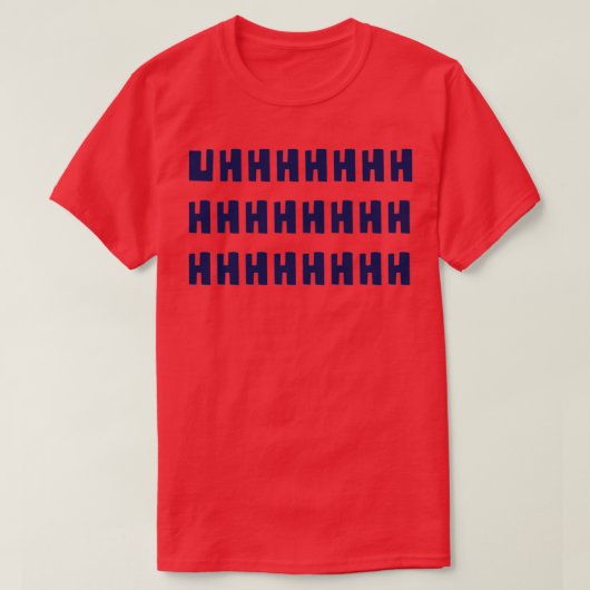 Uhhhh uhhh t uhh schwitzen 2 T-Shirt (Design vorne)