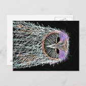 Uhlinenkunst Postkarte (Vorne/Hinten)