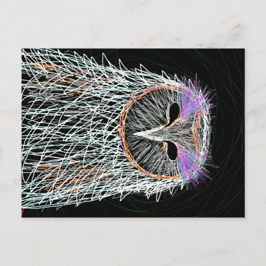 Uhlinenkunst Postkarte (Vorderseite)