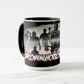 UHM 15 Unze-Tassen-Wecker-Tasse (Entwurf 2) Tasse (Vorderseite Links)