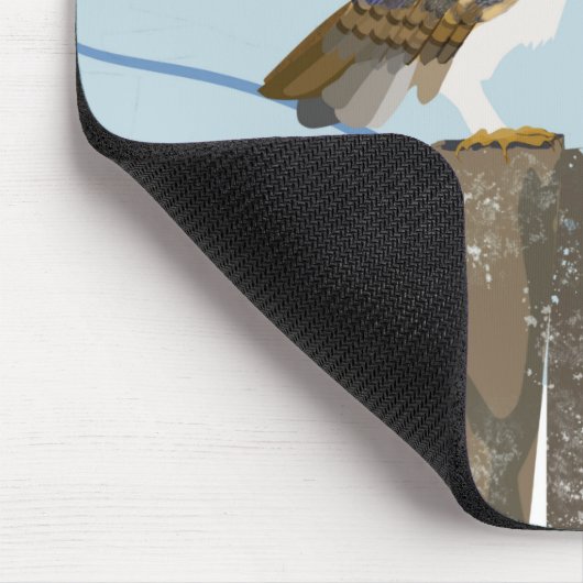 Uhmuschelmatte Mousepad (Ecke)