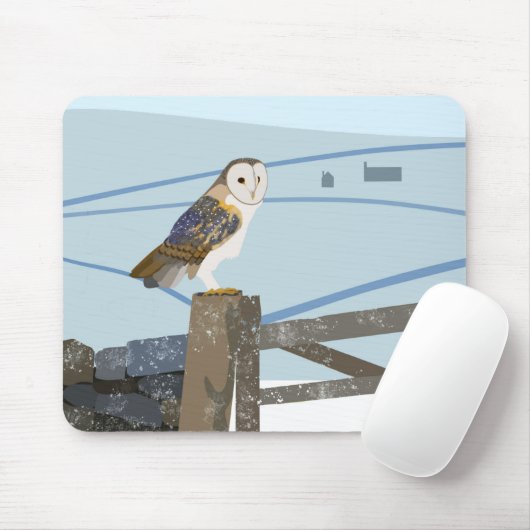 Uhmuschelmatte Mousepad (Mit Mouse)