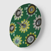 Uhr - Afghanische Daisien (Winkel)