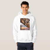 Uhr am Bahnhof Hoodie (Vorne ganz)