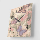 Uhr am Butterfly-Platz (Winkel)