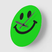 Uhr an der grünen Wand (Winkel)