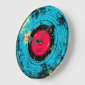 Uhr an der langen Wand (Winkel)