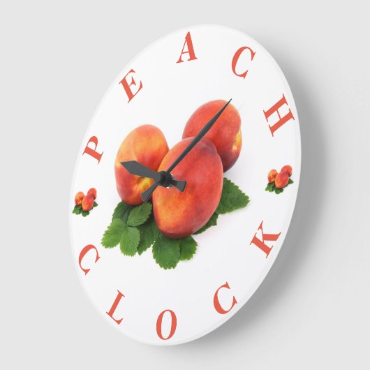 Uhr an der Wand (Winkel)