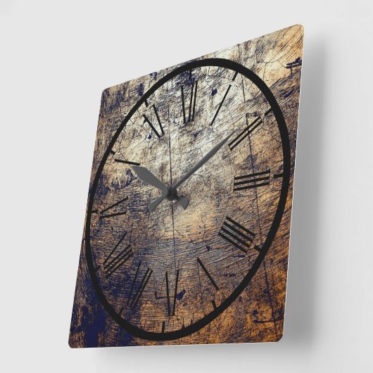 Uhr an der Wand (Winkel)