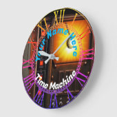 Uhr an der Wand der Zeitmaschine (Winkel)