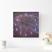 Uhr an der Wand des kosmischen Ozeans (Zuhause)