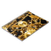 Uhr-Arbeiten Notizblock (Linke Seite)